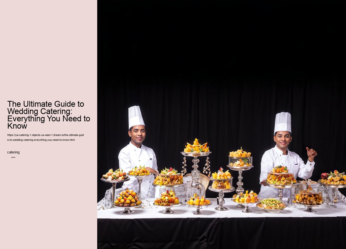 The Ultimate Guide to Wedding Catering: Everything You Need to Know